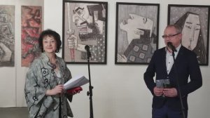 Открытие выставки Дмитрия Трубина "Японский миф" в современном российском искусстве