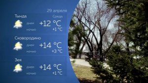 Прогноз погоды на 29.04.2026