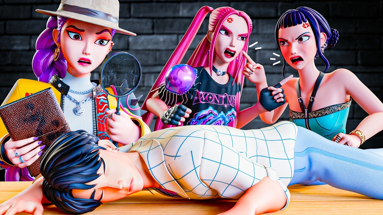 ЧТО СЛУЧИЛОСЬ С ДЖИНУ?!! K-POP ОХОТНИЦЫ НА ДЕМОНОВ АНИМАЦИЯ