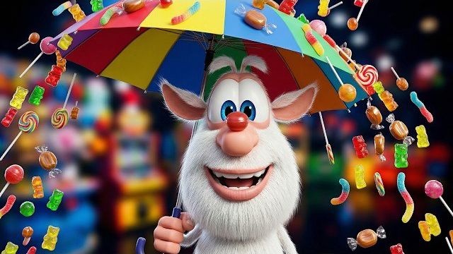 Буба Карамельный дождик Весёлые мультики для детей