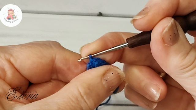 Вяжем хвост для акулы