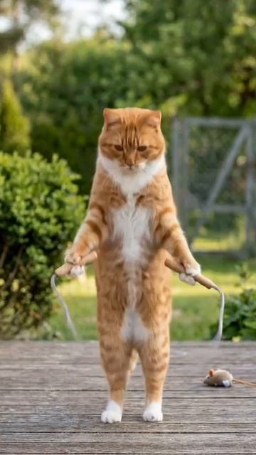 «Кошачий кроссфит»