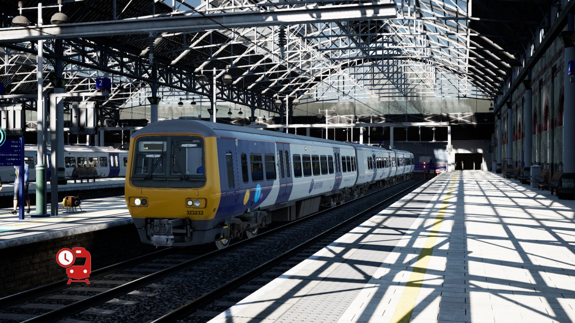 Манчестер - Пикадилли - Хадфилд  Class 323 NT  #tsw6