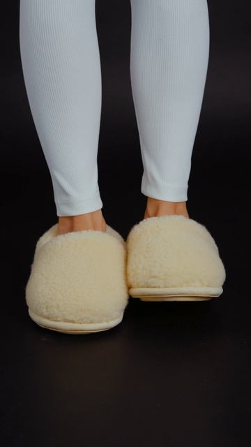 Тапочки Уютные белые (производство)