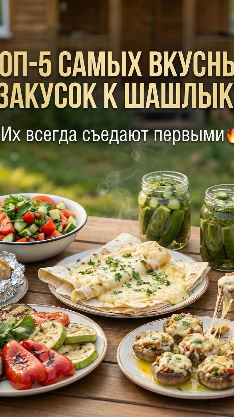 Идеи блюд к Шашлыку