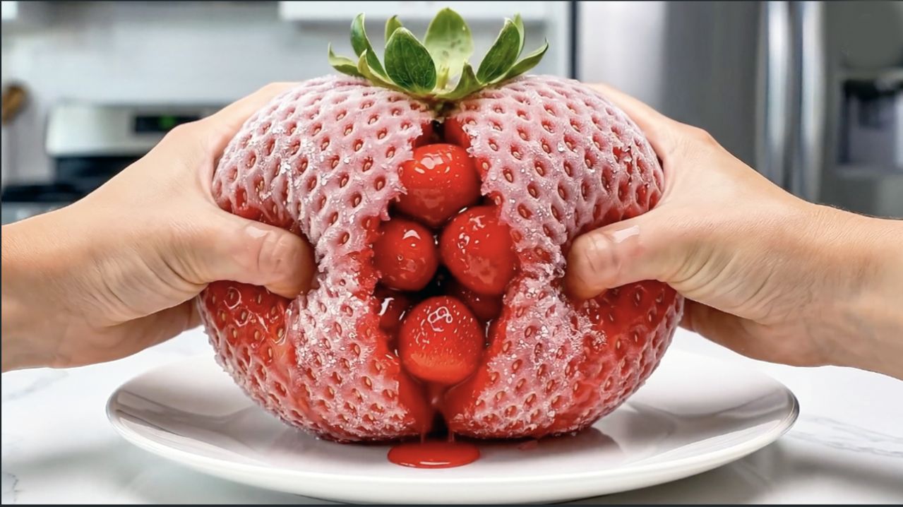 Мультики для детей. Огромные и сочный фрукты 🍓🍑🍒 Посмотрим Что внутри? Мультики для малышей