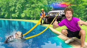 Охота на ОЗЕРНОГО МОНСТРА Мы ПОИМАЛИ Его