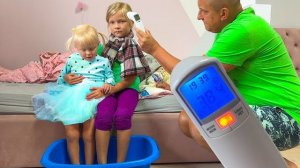 СОФУНЬЯ ШАЛУНЬЯ - СОФИЯ ЗАБОЛЕЛА. ПАПА ЛЕЧИТ.