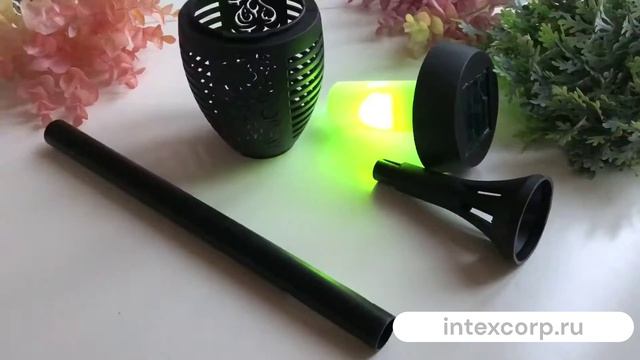 Садовый светильник Solar COLORED DANCE с эффектом 'танцующего' пламени, на солнечной батарее, 897708