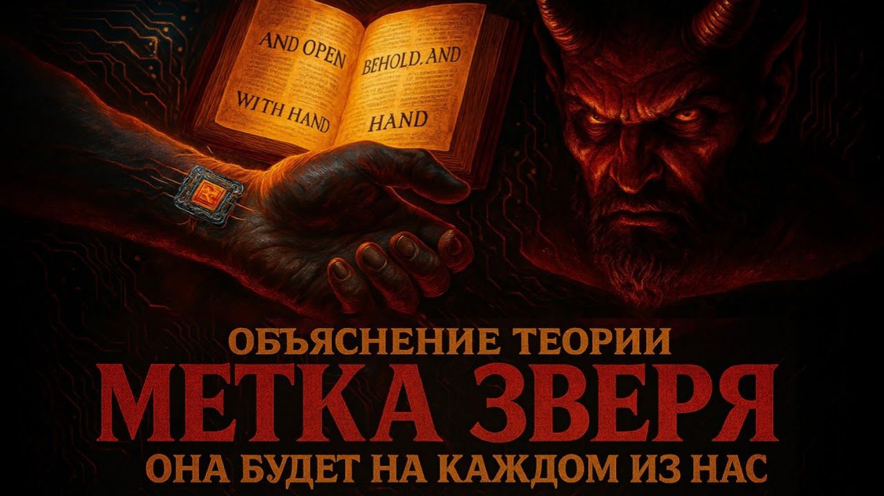 Alex СМОТРИТ: МЕТКА ЗВЕРЯ 666 - БУДЕТ НА КАЖДОМ ИЗ НАС  ОБЪЯСНЕНИЕ ТЕОРИИ