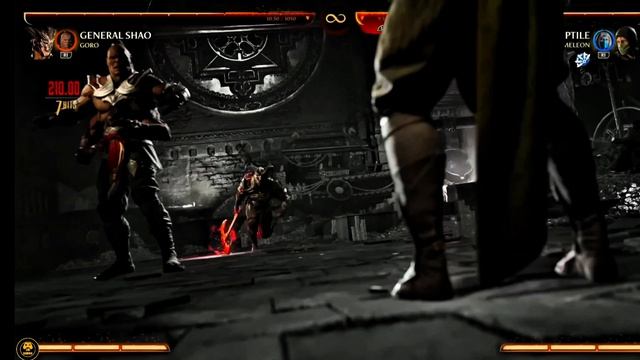 Фатал блоу всех персонажей из МК1