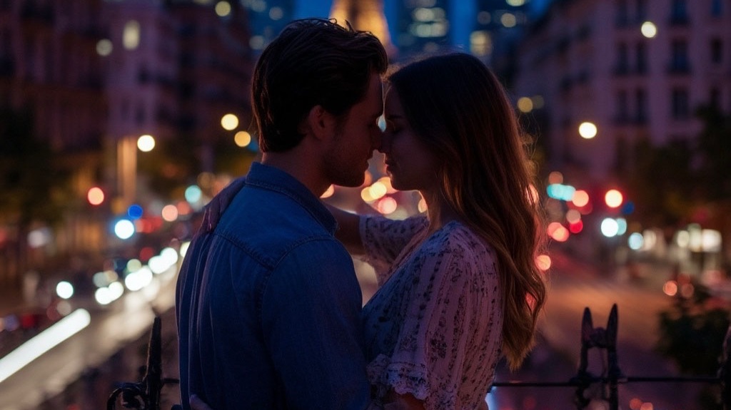 The night wrapped around us