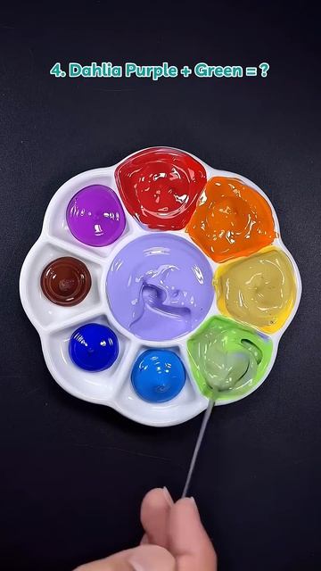 Фиолетовый против всех 💜 Какой цвет получится? 🤩