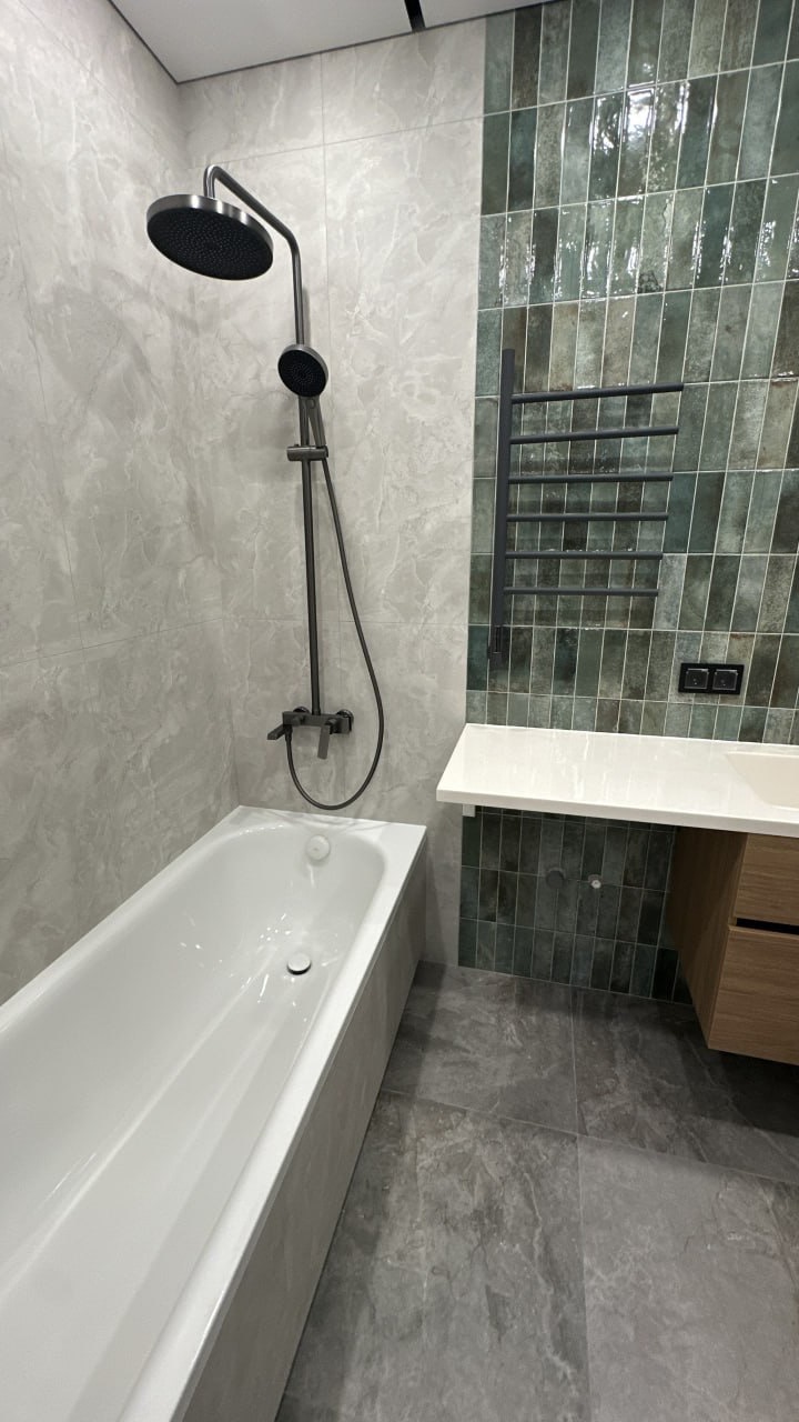 Смотрим вместе, обзор санузла в ЖК «Образцово» в г. Краснодар 👌🏻