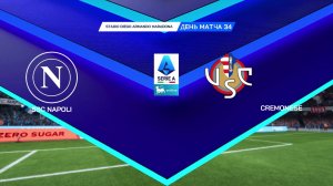 Наполи - Кремонезе 34 тур Серия А Чемпионат Италии 25/26 FC26