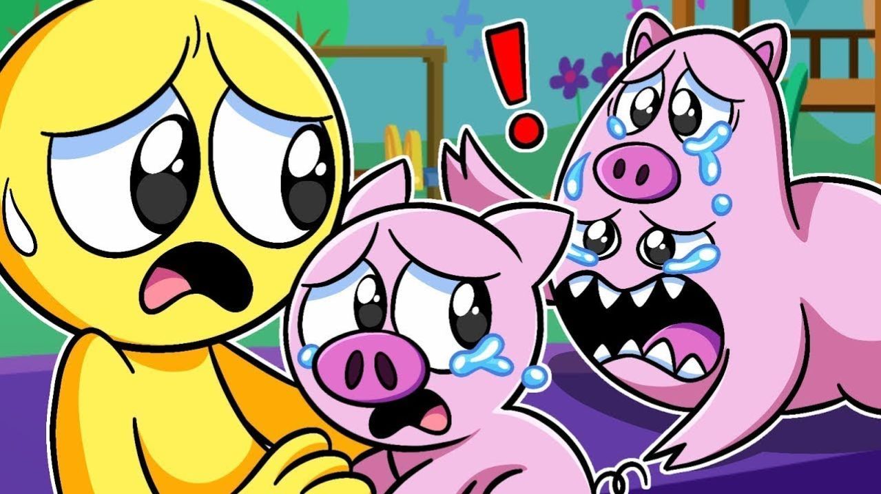 ГРУСТНАЯ ИСТОРИЯ ШЕФА ПИГСТЕРА!   Garten of Ban Ban 2 - Анимации на русском