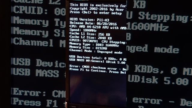 Acer Aspire TC-215. Ремонт и обслуживание.Часть5