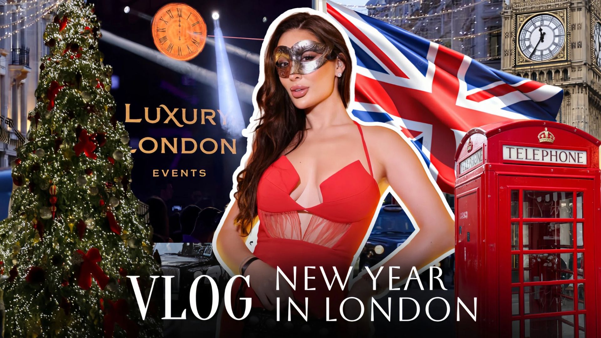 VLOG | Лондон 1 часть 🇬🇧 | Новый год, бал-маскарад, секреты о мужчинах в Лондоне🎄🎭