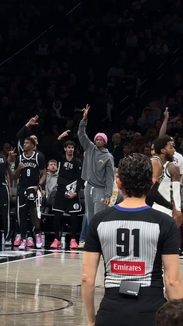 gotta hit the Traore celly  #nba #brooklynnets #celebration
