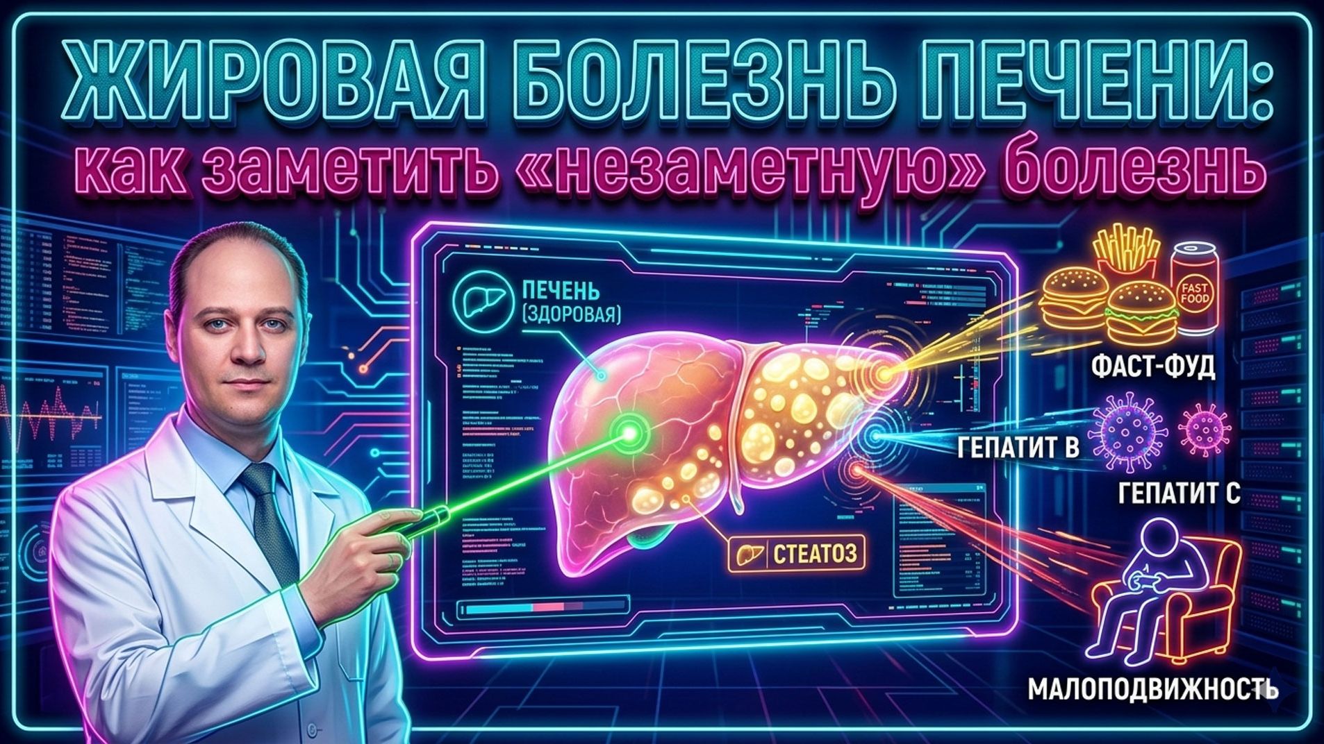 Жировая болезнь печени: как заметить «незаметную» болезнь