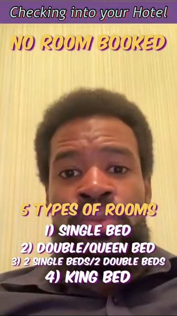 3 Checking into a Hotel