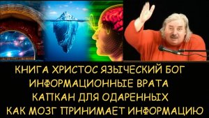 ✅Н.Левашов: Книга Христос языческий бог. Информационные врата. Капкан для одаренных. Мозг и фильтры