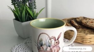 Фарфоровая кружка ПАСХАЛЬНЫЙ КРОЛЬЧОНОК, 300 мл, Q75600690-2.