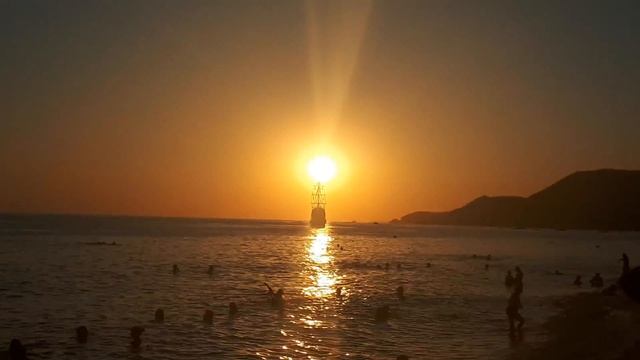 Закат в Алании