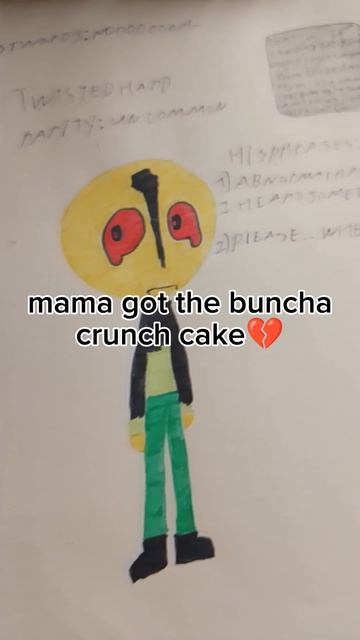 Mama got the buncha crunch cake💔