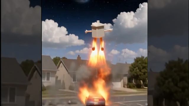 Да блин моя машина взорвалась!?