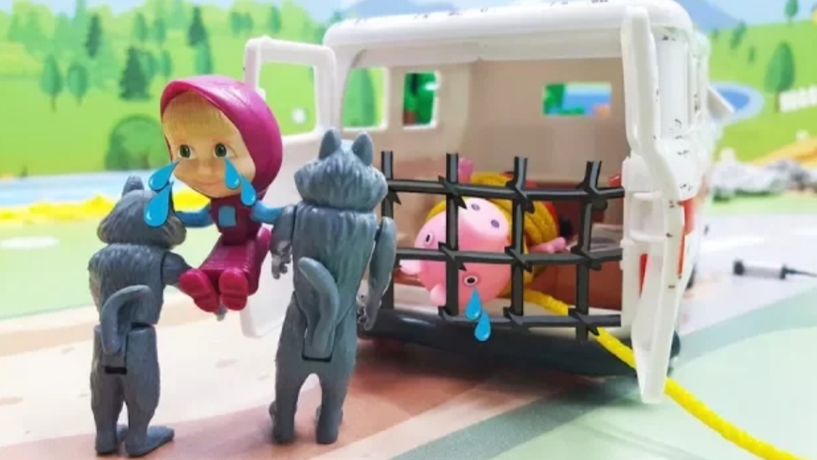 Маша и Медведь Свинка Пеппа - Машу подставили! 