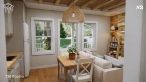 Топ-5 самых популярных крошечных домов с 1 спальней от ТМ StudioSmall House Design