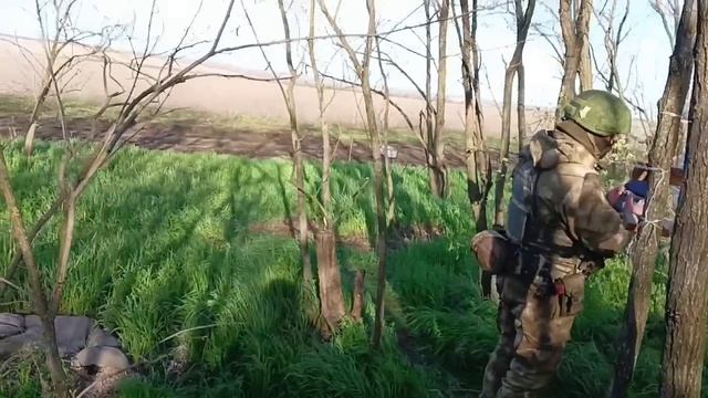 Штурм Сержант Воложанин Александр позывной Якудза командир штурмового отделения 24.04.2023г Работино