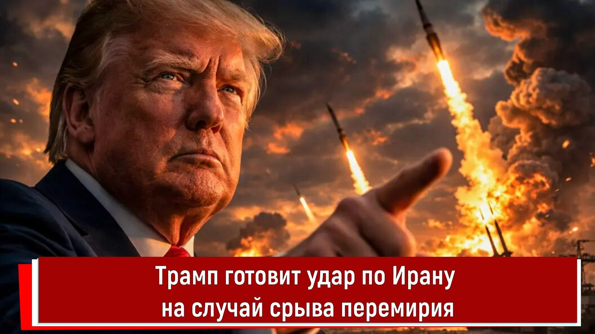 Трамп готовит удар по Ирану на случай срыва перемирия