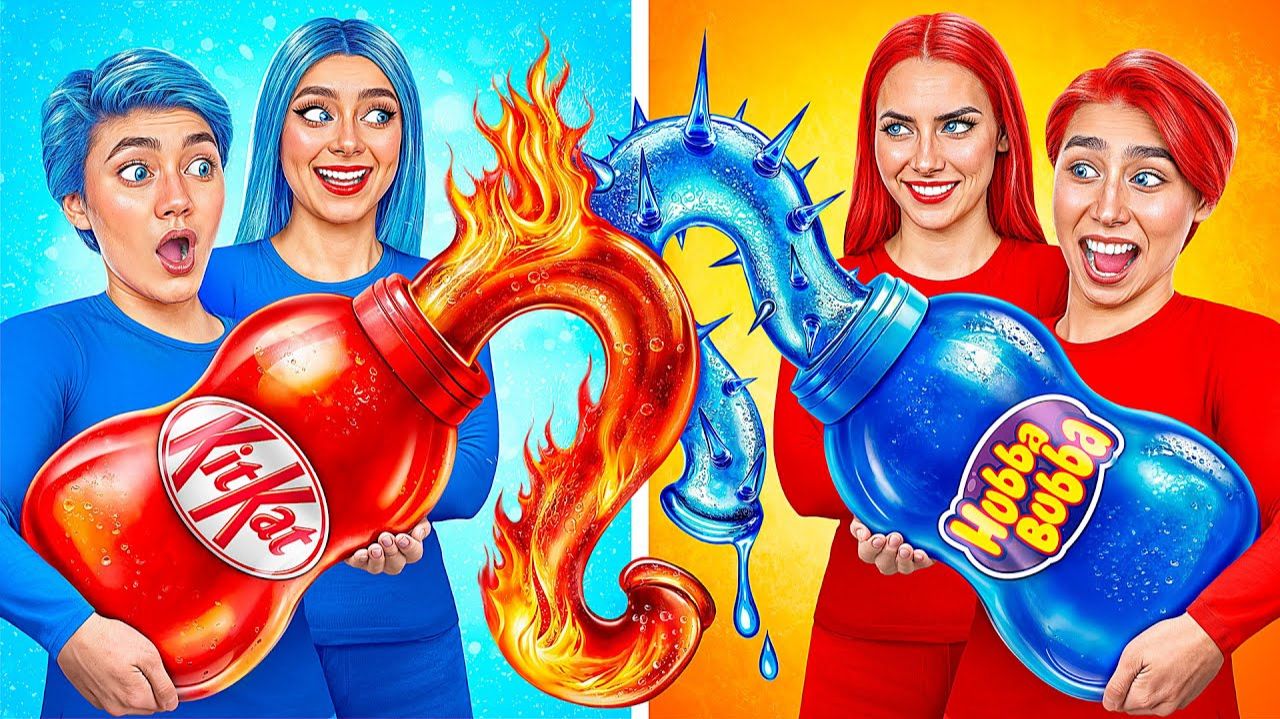 Холодная или Горячая Парочка Челлендж от Bubba DO Challenge