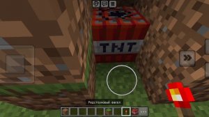 Тестирую динамит в Майнкрафте