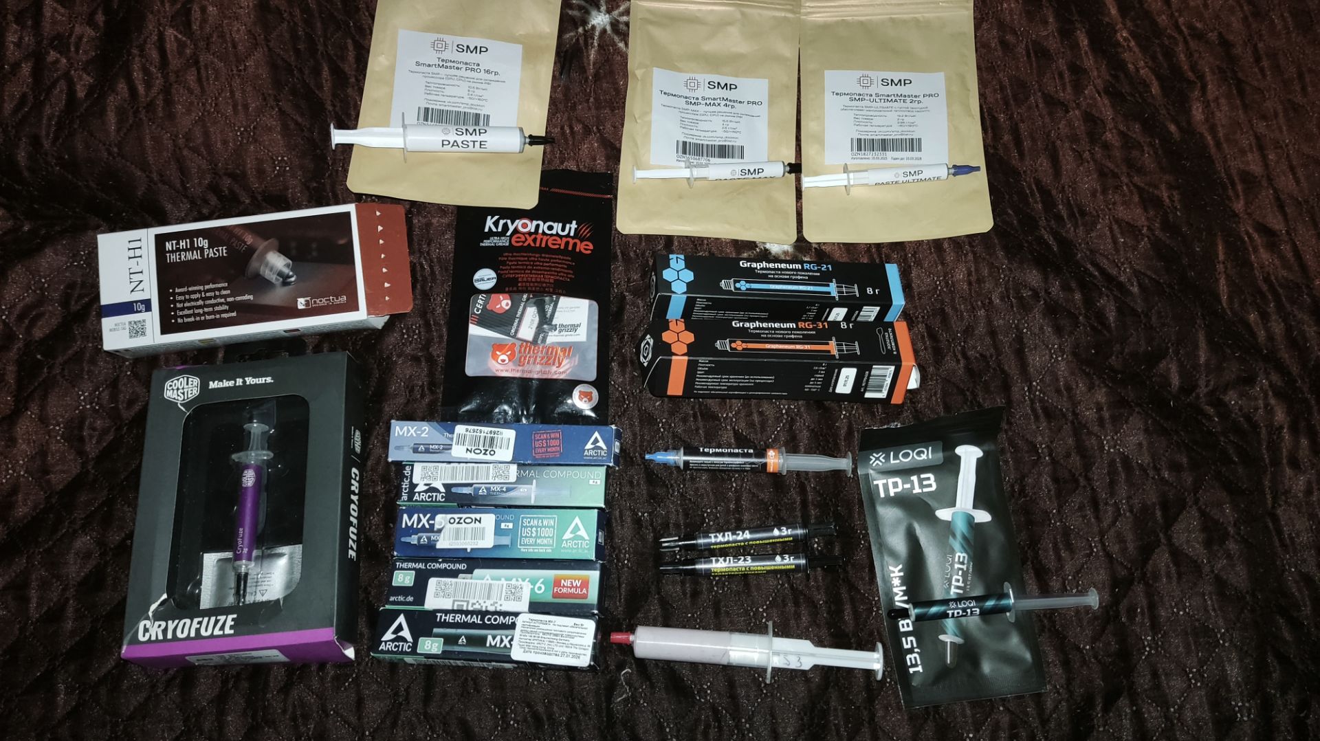 Ру-термопасты против всех Arctic MX и популярных топов (2026)