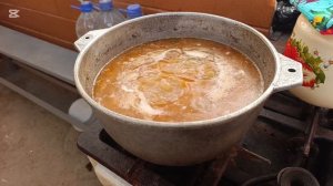 Голубцы и нухатшурва на минихашаре.Влог#296