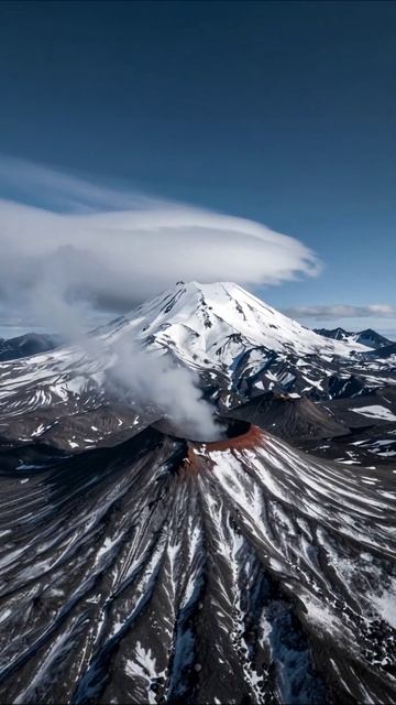 Вулканические красоты: загадки природы вулкан природа пейзажи