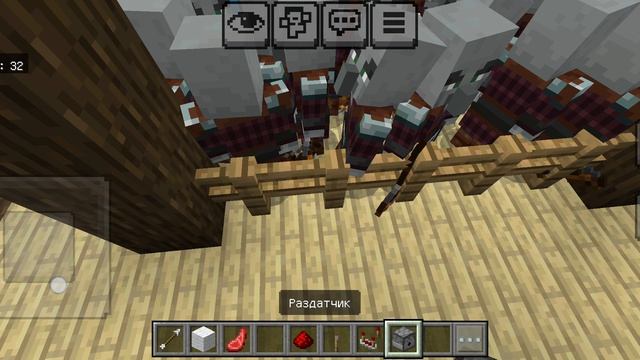 Как сделать турель в Майнкрафте