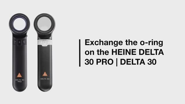 Как заменить уплотнительное кольцо на дерматоскопе HEINE DELTA 30 или DELTA 30 PRO