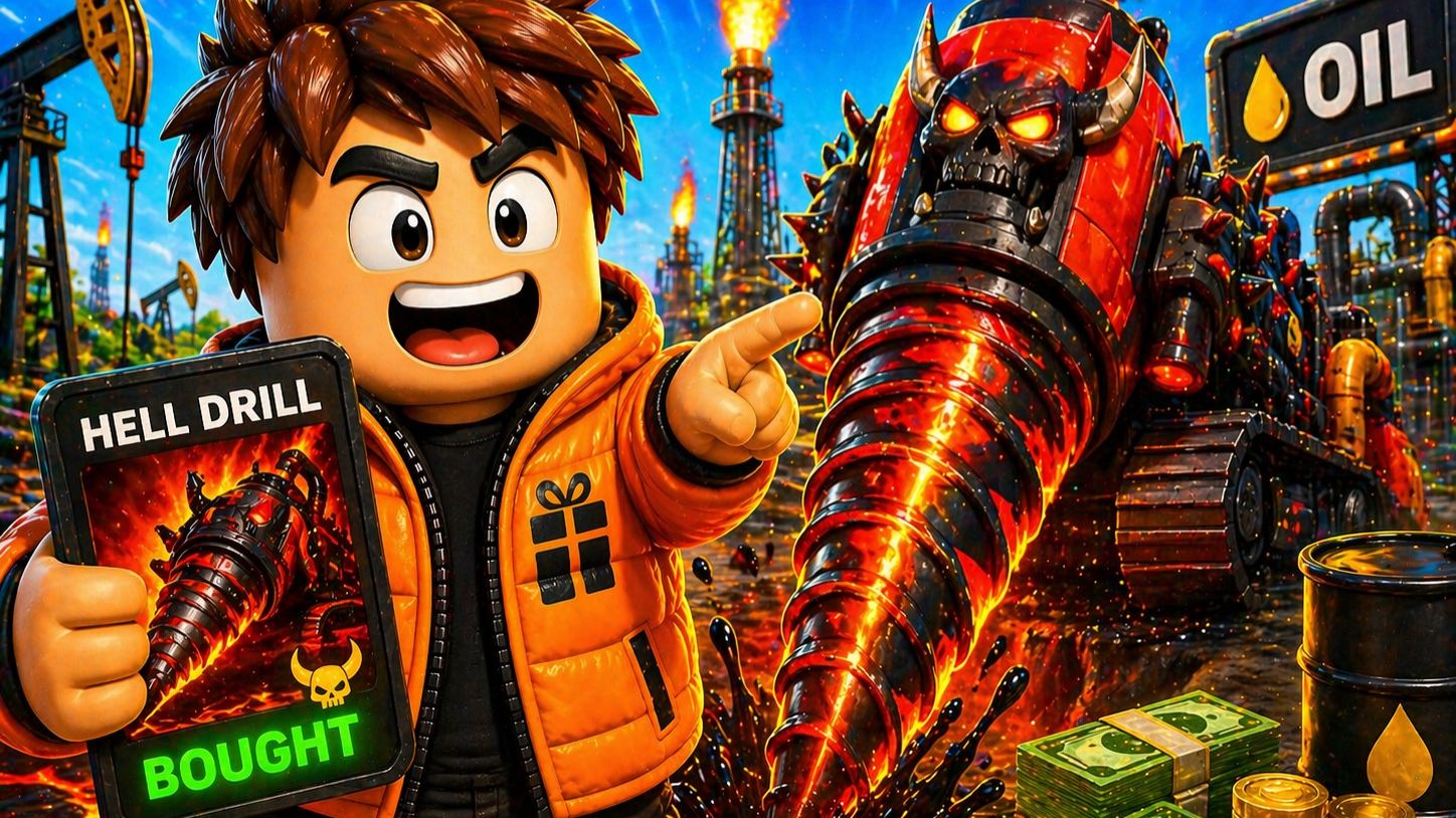 😱 КУПИЛ АДСКИЙ БУР 🔥 НЕФТЬ ЛЬЁТСЯ РЕКОЙ?! ⛽