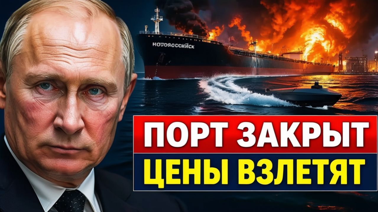 Новороссийск под ударом как морские дроны бьют по нефти и нашим кошелькам