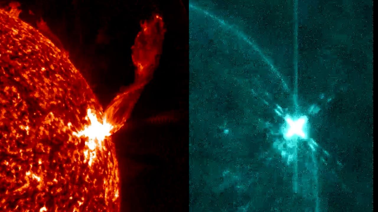 Сильнейшая за 25 месяца вспышка произошла на Солнце