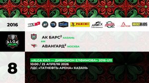 10:00 Ак Барс-2– Авангард-2 (ТНА)