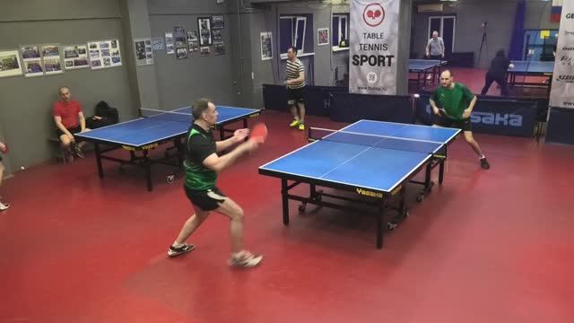 Рыбкин Р. (610) - Филиппов А. (661) 21.04 настольный теннис 400+ ЛИГИ турнир СПб