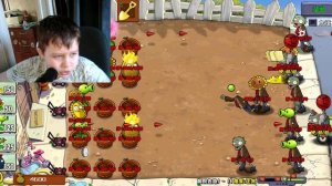 Перепрошёл день на золотой трофей!| Plants Vs Zombies Hybrid Remake #6