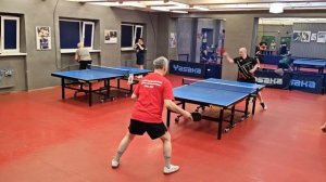 Садовников И. (608) - Халаджиев П. (618) 21.04 настольный теннис 400+ ЛИГИ турнир СПб