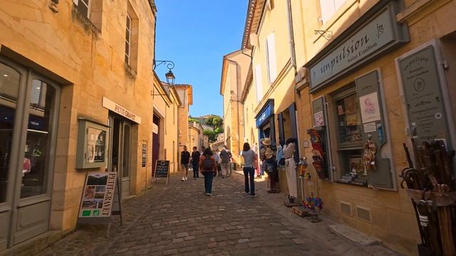 Сент-Эмильон Франция 2026 Прогулка по средневековому городу и его старинным улицам