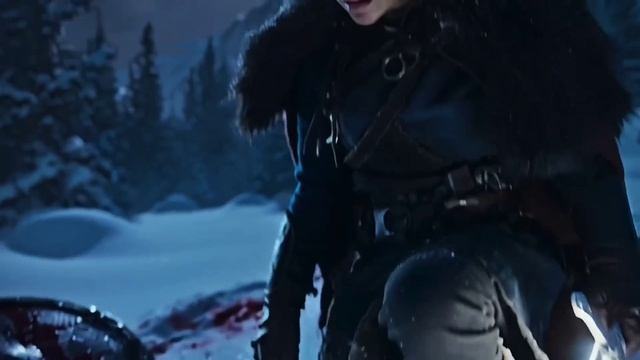 Женщина-викинг. Видео от ИИ.